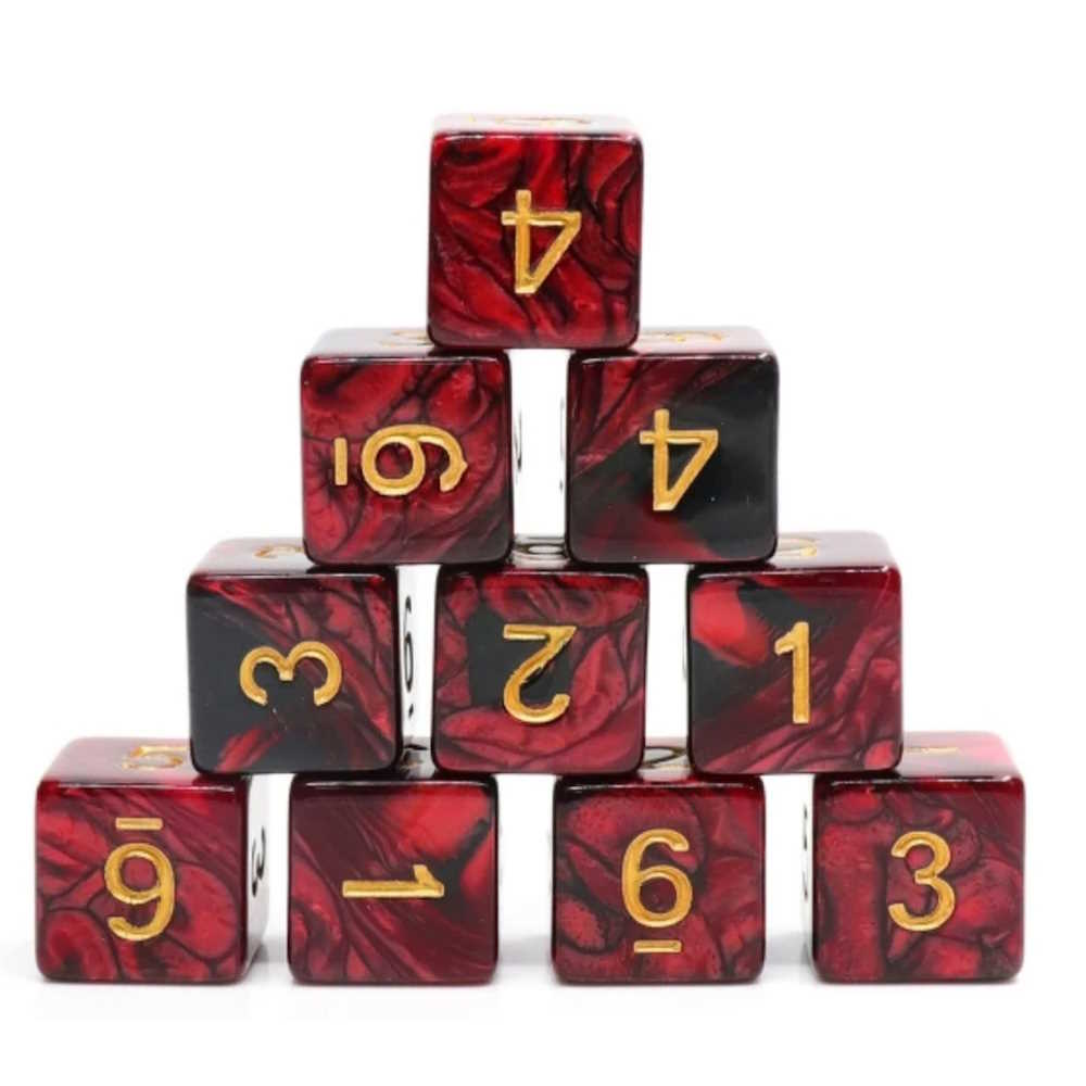 12 piece D6s - Jokers Wild